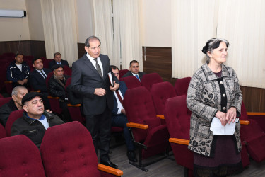 11 mart 2026-cı il tarixdə Ağdam Rayon İcra Hakimiyyətində vətəndaşların növbəti qəbulu keçirilib