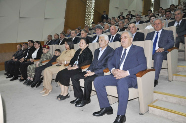 Ağdamda Vətən Müharibəsi şəhidi Quliyev Şəhriyar Nəsib oğlunun xatirəsinə həsr olunmuş “Qəhrəmanlığın Şəhriyar Zirvəsi”  filminin təqdimat mərasimi baş tutub