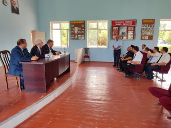 09.07.2026-cı il tarixdə Milli Məclisin deputatı Bəxtiyar Əliyev Ağdamda seçiciləri ilə görüşüb