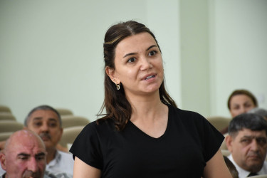06.08.2026-cı il tarixində Ağdam Rayon İcra Hakimiyyətinin başçısı Vaqif Həsənovun Qobu Park-3 yaşayış massivində səyyar qəbul-görüşü keçirilib