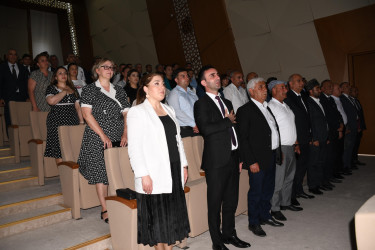Ağdamda “Konstitusiya və Suverenlik İli” çərçivəsində 28 May- Müstəqillik gününə həsr olunmuş tədbir keçirilib