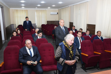 08 aprel 2026-cı il tarixdə Ağdam Rayon İcra Hakimiyyətində vətəndaşların növbəti qəbulu keçirilib